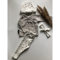 Broekje Bloemetjes Bruin